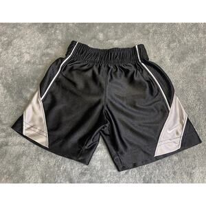 Nike Toddler Boys Black & Sliver Basketball Shorts Size 2T